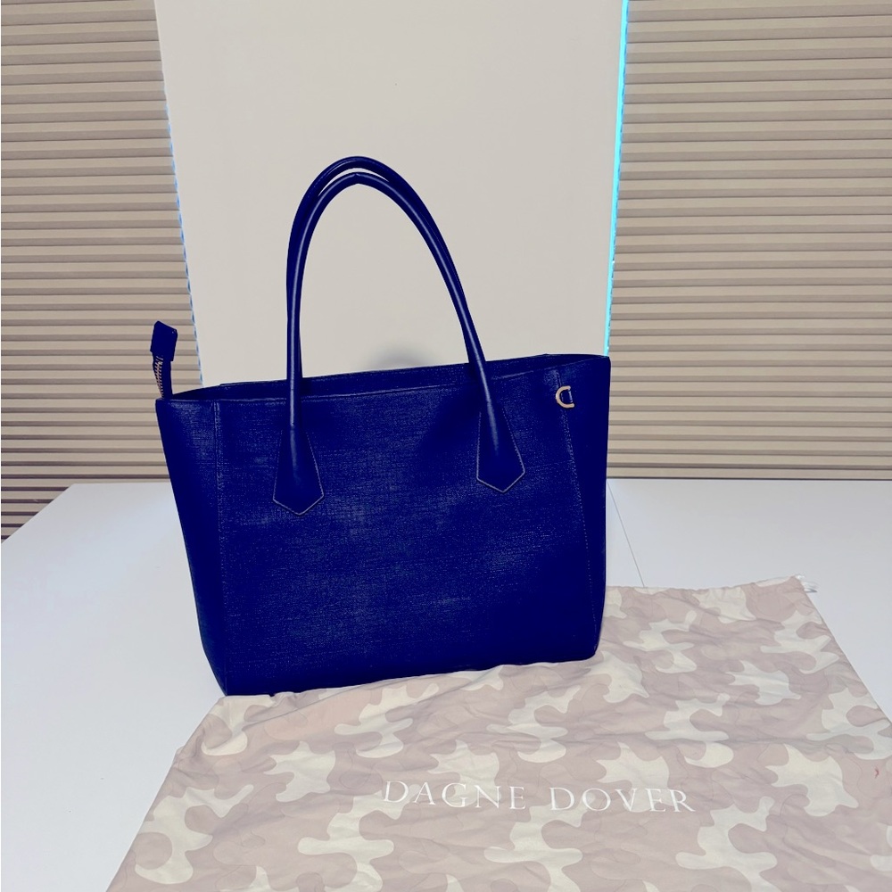 Dagne Dover signature tote size:legend deep sea